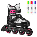 NILS EXTREME NH10907 TINTY 4in1 Inliner Schlittschuhe Rollschuhe Gr. 35-38, verstellbar