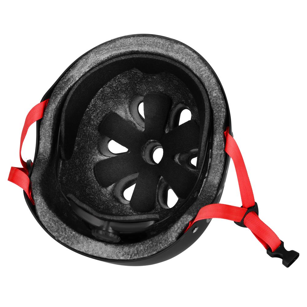 NILS EXTREME MTW001-2 Helm Größe L 58-61 cm Schwarz - Schutzhelm für Skateboard Inliner Roller Helm