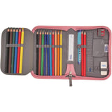 School-Mood Schulranzen Set Champion Maxx Pro Rainbow (Regenbogen) 7-teilig mitwachsend