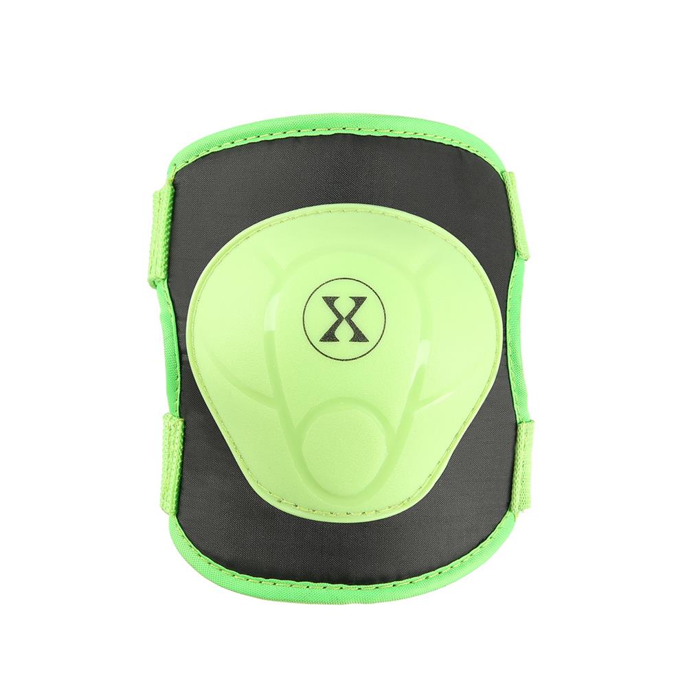 NILS EXTREME H704 Schoner-Set, Grün, Größe M - Protektoren Handgelenk Ellenbogen Knie