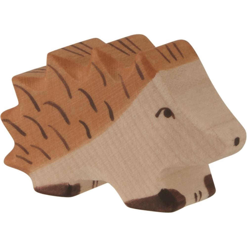 Holztiger Holzfigur - Igel, klein, Holzspielzeug, ab 3 Jahren