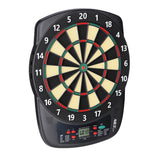 NILS FUN TDE03 Elektronische Dartscheibe - Dartboard mit 6 Pfeilen, 32 Spielmodi, bis 8 Spieler