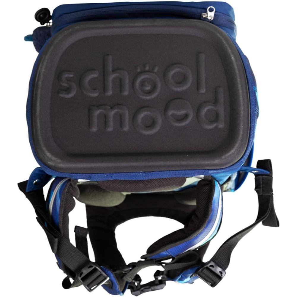 School-Mood Schulranzen Set Timeless Pro Jonas (Fußball) 7-teilig