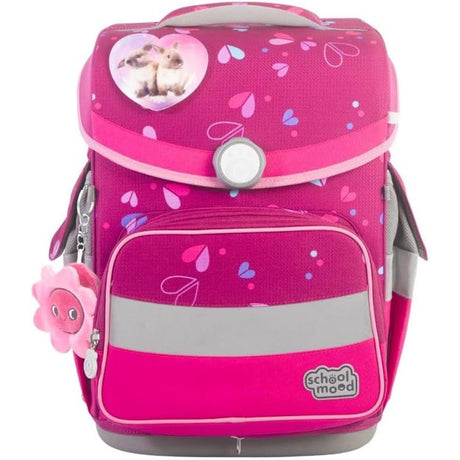 School-Mood Schulranzen Set Timeless Pro Klara (Häschen) 7-teilig