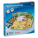 Idena Spielesammlung mit 150 Spielmöglichkeiten, für 1-8 Spieler