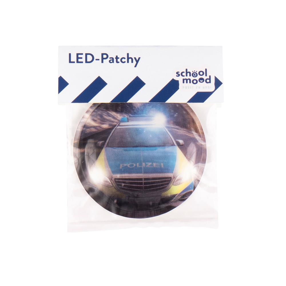 School-Mood LED-Patchy Polizei