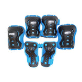 Best Sporting Gelenkschützer Set, Größe XS/S Blau/Schwarz, Kinder Inline Skates Skateboard