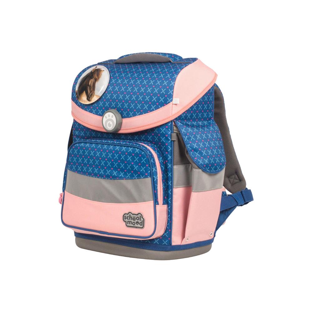School-Mood Schulranzen Set Timeless Air+ Mila (Pferd)