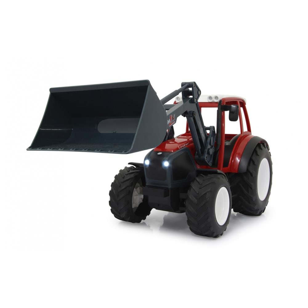 Jamara RC Traktor Lindner Geotrac mit Frontlader, 1:16, 2,4GHz, ferngesteuertes Baufahrzeug