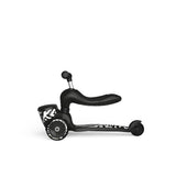 Scoot & Ride Highwaykick 1 Lifestyle, zebra - Kinderroller mit Aufbewahrungsbox