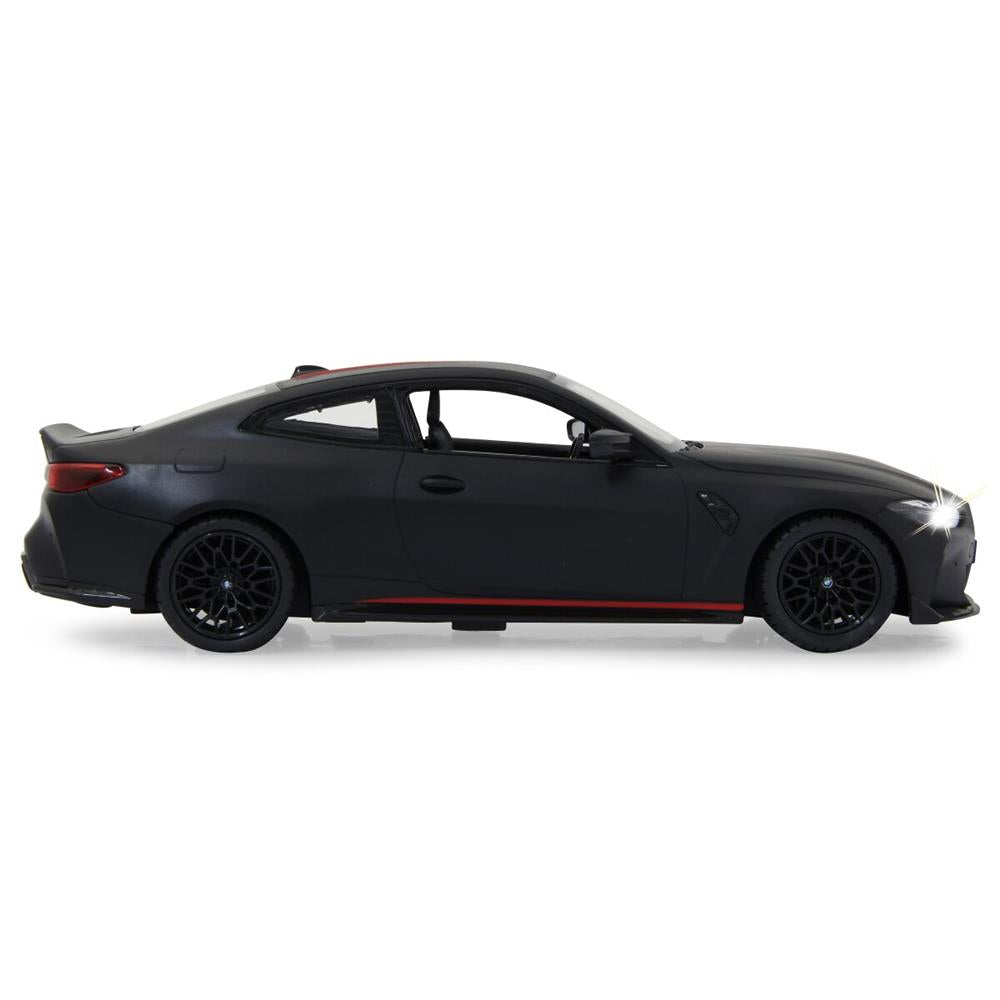Jamara BMW M4 CSL 1:16 RC Auto schwarz matt 2,4GHz LED
