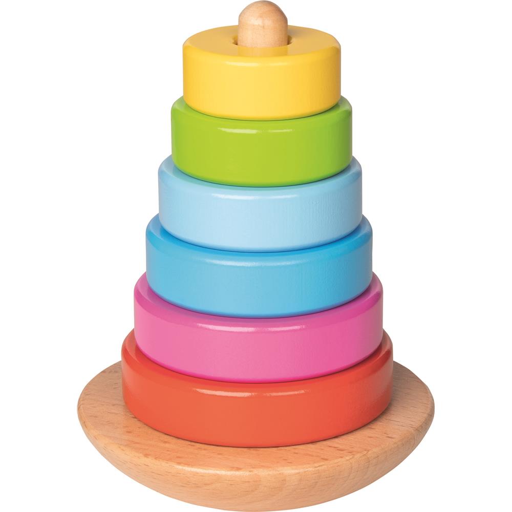 goki Geschenkset – 5-teiliges Spielset aus Holz & Metall, für Kinder ab 18 Monaten
