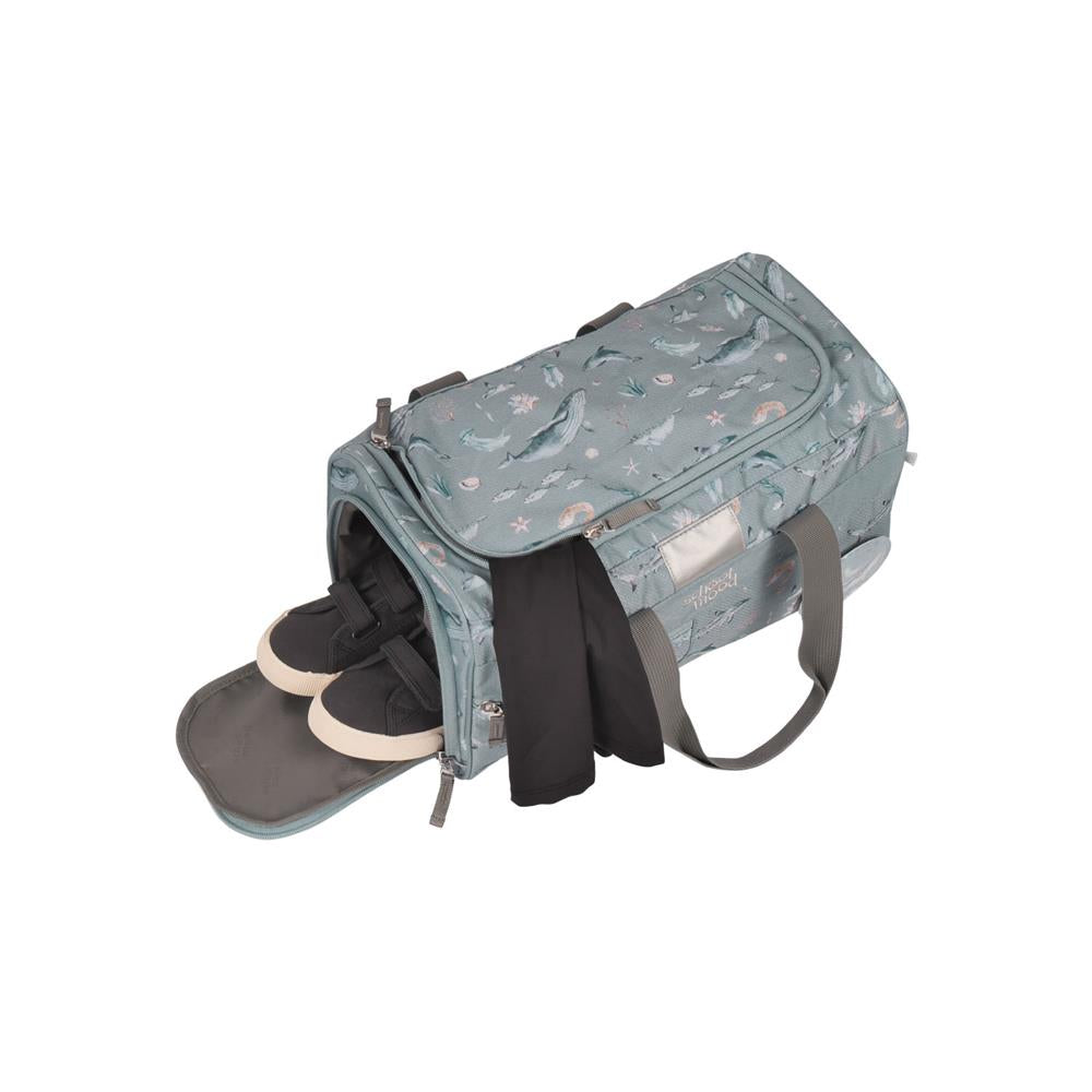 School-Mood Sporttasche Aqua (Nordic Collection) Schwimmtasche 18L mit Nassfach