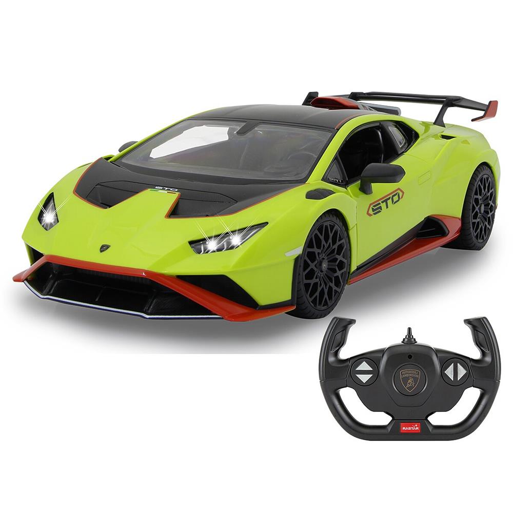 Jamara Lamborghini Huracán STO 1:14 RC Auto grün 2,4GHz LED
