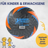Best Sporting Barfuß Fußball Glow in the Dark Größe 5 orange/blau