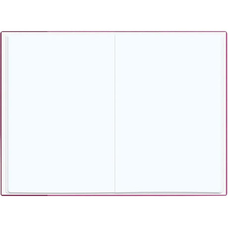 Roth Zeugnismappe Spectrum Pink, mit 12 A4 Klarsichthüllen, im Buchleineinband