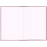 Roth Zeugnismappe Bicolor Cherry-Pink, mit 12 A4 Klarsichthüllen, im Buchleineinband