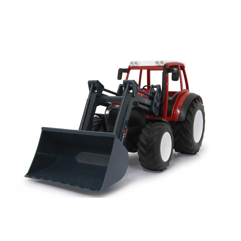 Jamara RC Traktor Lindner Geotrac mit Frontlader, 1:16, 2,4GHz, ferngesteuertes Baufahrzeug