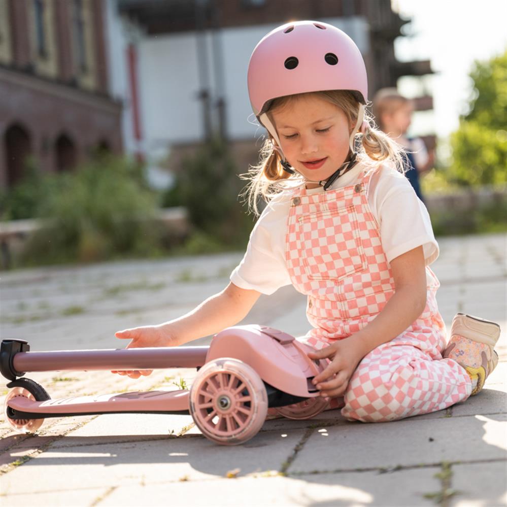 Scoot & Ride Highwaykick 3S Scooter, rose - Kinderroller, ab 3 Jahren