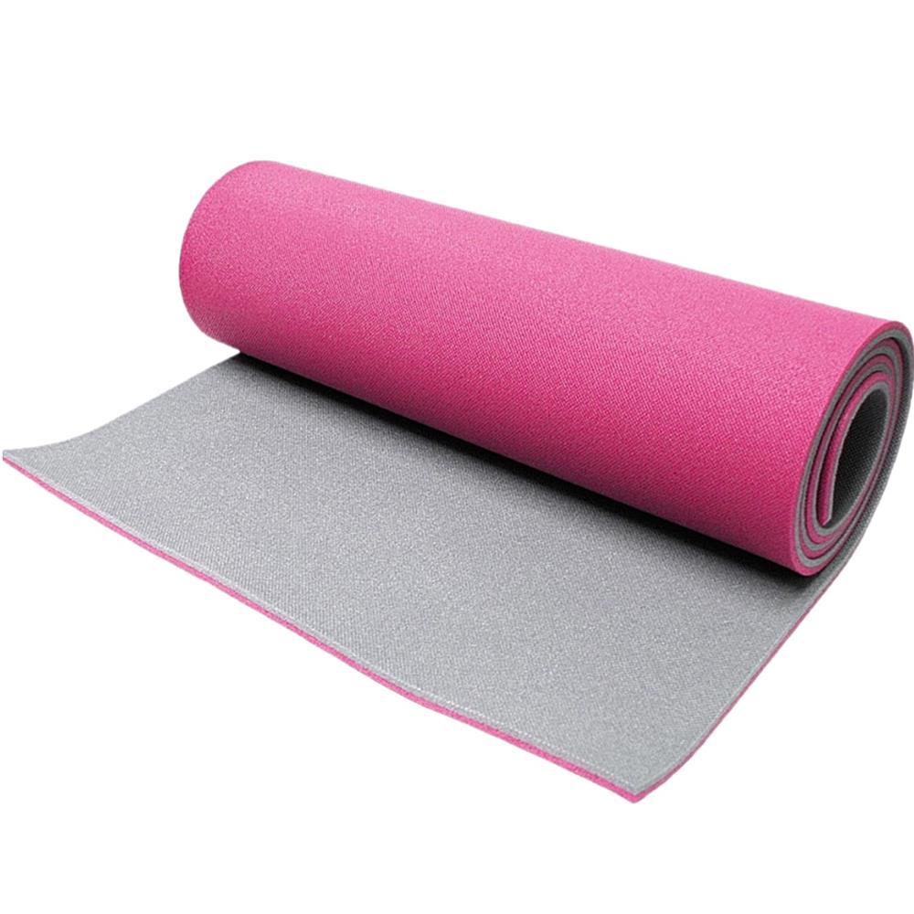 Best Sporting Yogamatte 200x60x1,3cm pink Fitnessmatte rutschfest