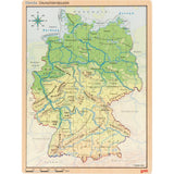 goki Schichtenpuzzle Deutschland - Lernspielzeug (Flüsse, Bundesländer, Städte)