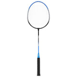 NILS Badminton Set mit Netz, 2 Schlägern und 3 Federbällen, Outdoor Garten Freizeit