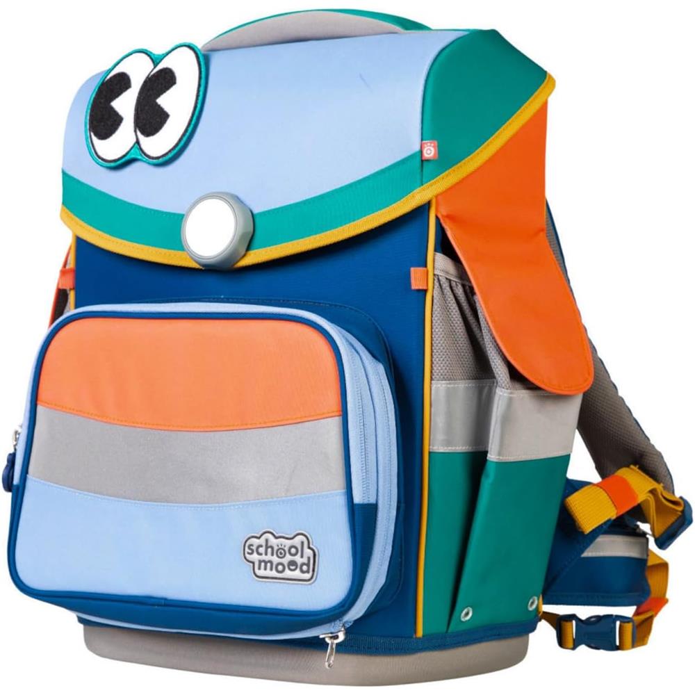 School-Mood Schulranzen Set Timeless Pro Happy Sapphire (Colours Collection) 6-teilig