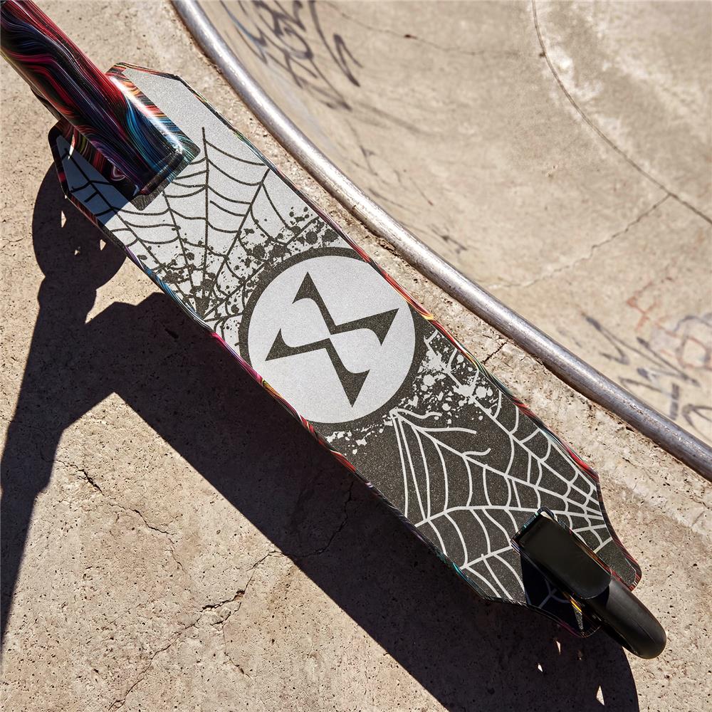 NILS EXTREME HS221 SPIDER Stunt Scooter, Freestyle Roller, ABEC-9, bis 100 kg