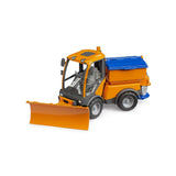 Bruder 02690 - VarioCar Winterdienst mit Räumschild und Streuwerk, 1:16
