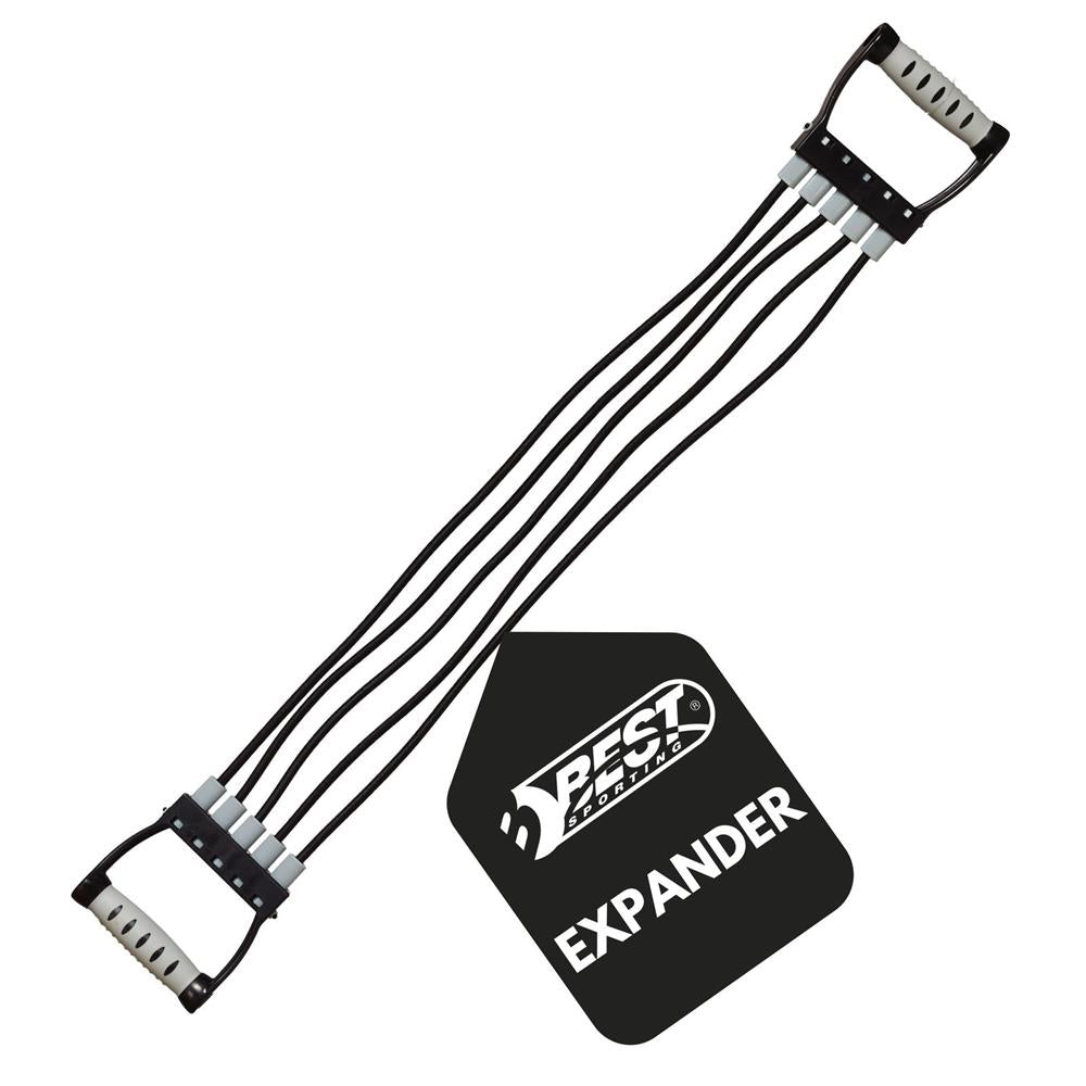 Best Sporting Expander Fitness 25 kg schwarz Widerstandsbänder 5 Seile