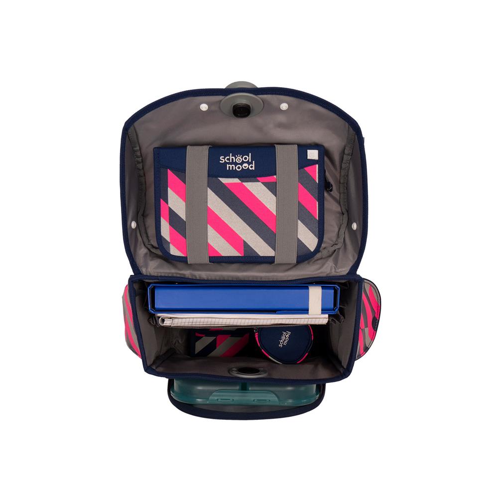 School-Mood Schulranzen Set Timeless Air+ Yuna (neon pink)