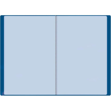 Roth Zeugnismappe Basic Blau, mit 20 A4 Klarsichthüllen