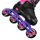 NILS EXTREME NA684 VELTO Inlineskates Inliner Kinder Gr. 35-38, Rosa, größenverstellbar