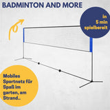 Best Sporting Volleyballnetz Outdoor 4in1 höhenverstellbar 310cm
