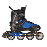 NILS EXTREME NH18188A 2in1 Inliner Schlittschuhe Gr. 39-43, Schwarz-Orange, verstellbar
