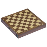 goki Magnetisches Schachspiel mit Schubladen, aus Holz, für 2 Spieler