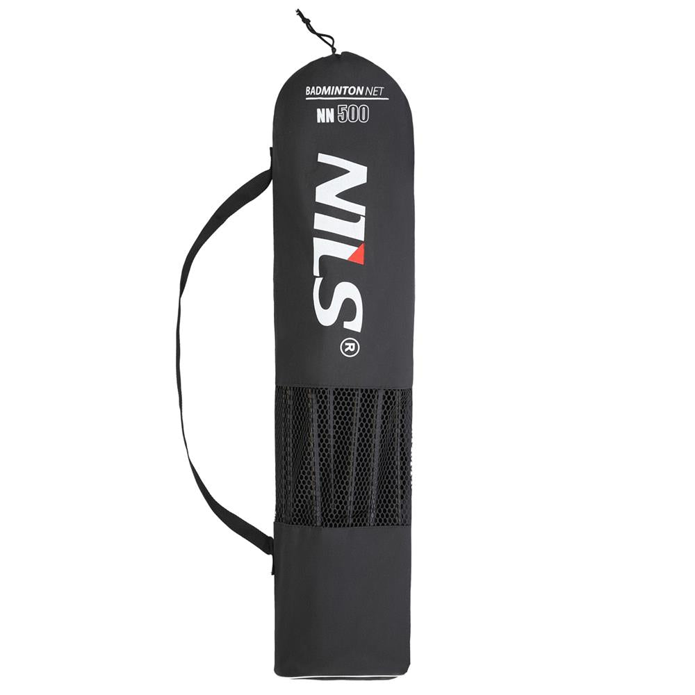 NILS Badmintonnetz 5 m, Freizeitnetz Outdoor Garten Sporthalle freistehend