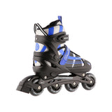 NILS EXTREME NH18366A 2in1 Inliner Schlittschuhe Kinder Gr. 31-34, Dunkelblau, verstellbar