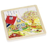goki Schichtenpuzzle Jahreszeiten