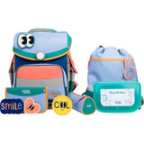 School-Mood Schulranzen Set Timeless Pro Happy Sapphire (Colours Collection) 6-teilig