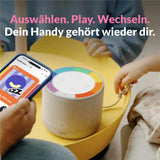 Wobie Box Violett Kinder Musikbox mit Spotify, WLAN, Bluetooth, SD-Slot & Kopfhöreranschluss