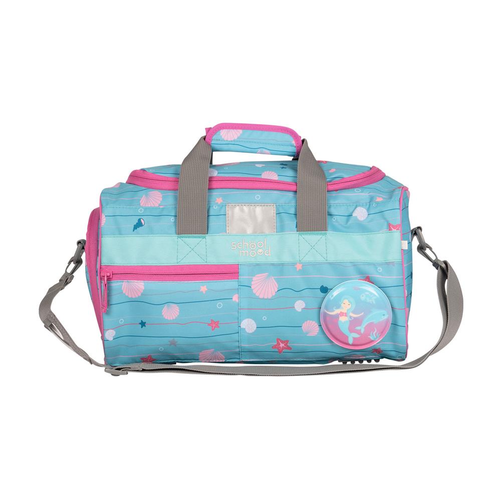 School-Mood Sporttasche Lilly (Meerjungfrau) Schwimmtasche 18L mit Nassfach