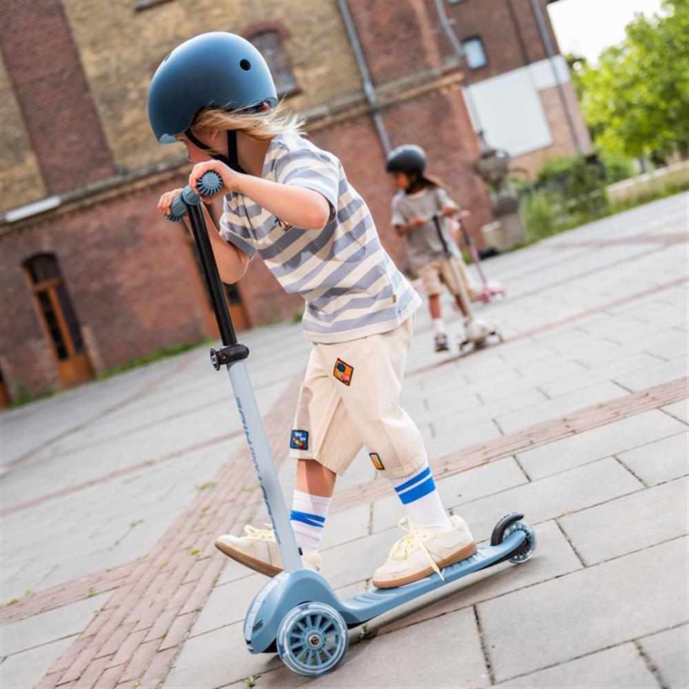 Scoot & Ride Highwaykick 3S Scooter, steel - Kinderroller, ab 3 Jahren