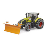 Bruder 03018 - Claas Axion 950 mit Schneeketten und Räumschild, 1:16