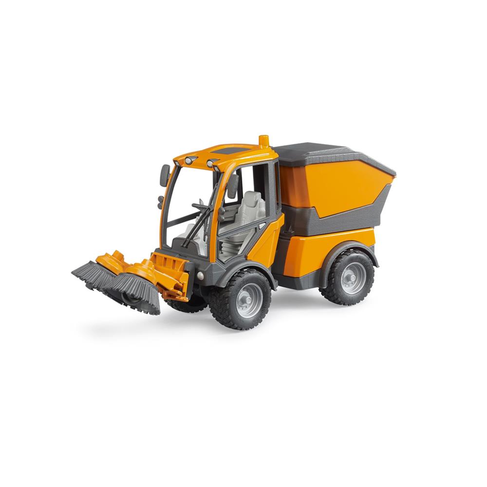 Bruder 02691 - VarioCar Straßenreinigung, Straßenkehrmaschine, 1:16