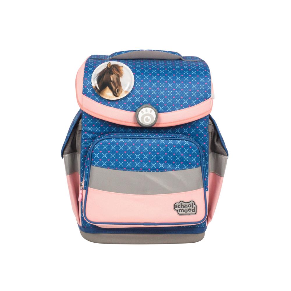 School-Mood Schulranzen Set Timeless Air+ Mila (Pferd)