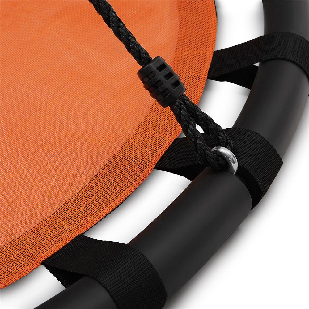 NILS CAMP Nestschaukel 100 cm, Orange, Gartenschaukel Outdoor Garten Balkon