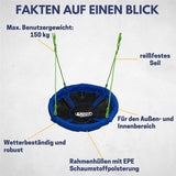 Best Sporting Nestschaukel 90 cm höhenverstellbar Kinder Gartenschaukel
