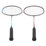 NILS Badminton Set, 2 Schläger mit Federball, Freizeit Outdoor Garten Sport
